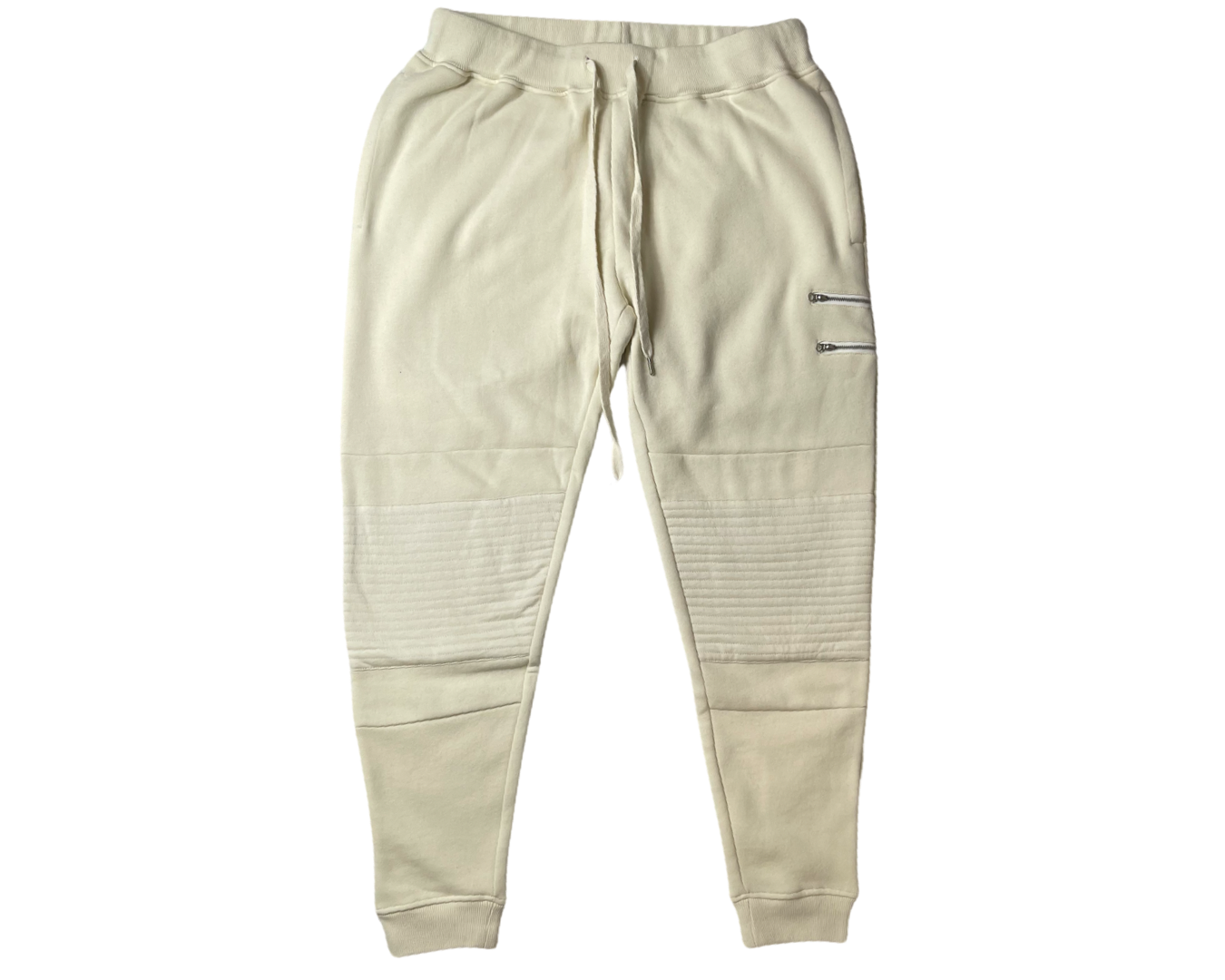 100% Cotton Men's Zipper Pockets Sweat Pants