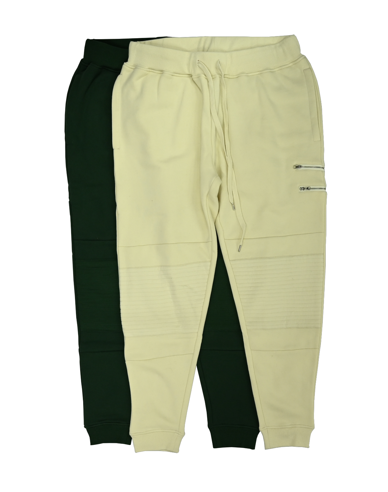 100% Cotton Men's Zipper Pockets Sweat Pants