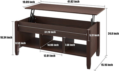 Lift Top Coffee Table with Storage