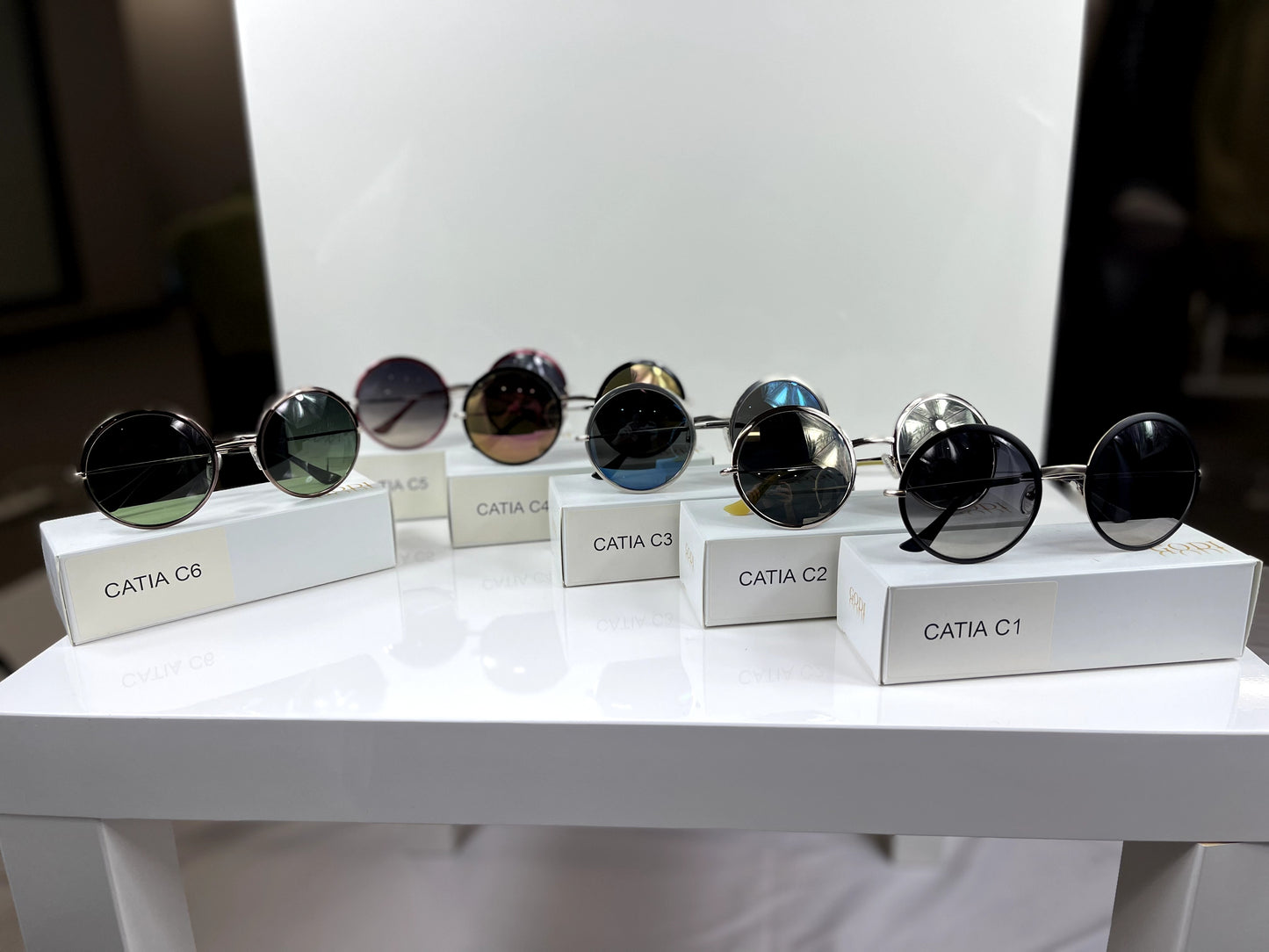 55mm Atmosphere Catia Sunglasses for Men & Women, Fashion Sunglasses for Summer