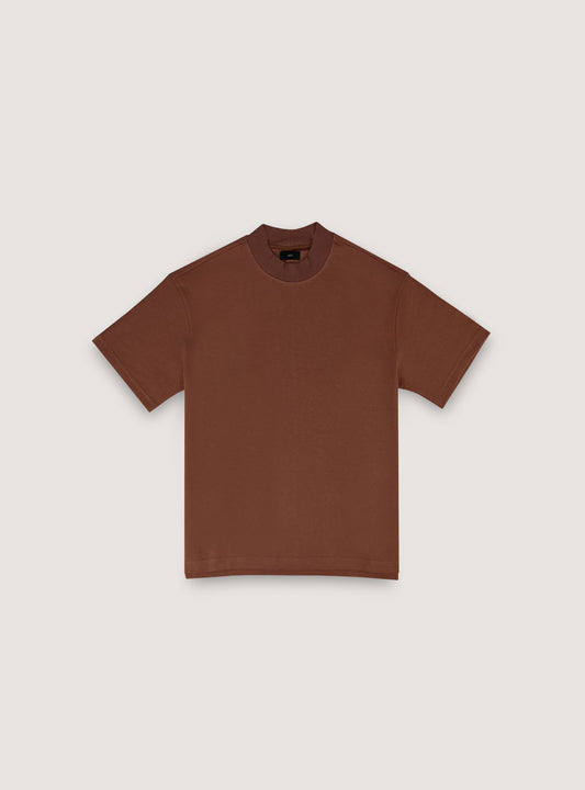 Mockneck Tees for Men, Men's Summer Tees