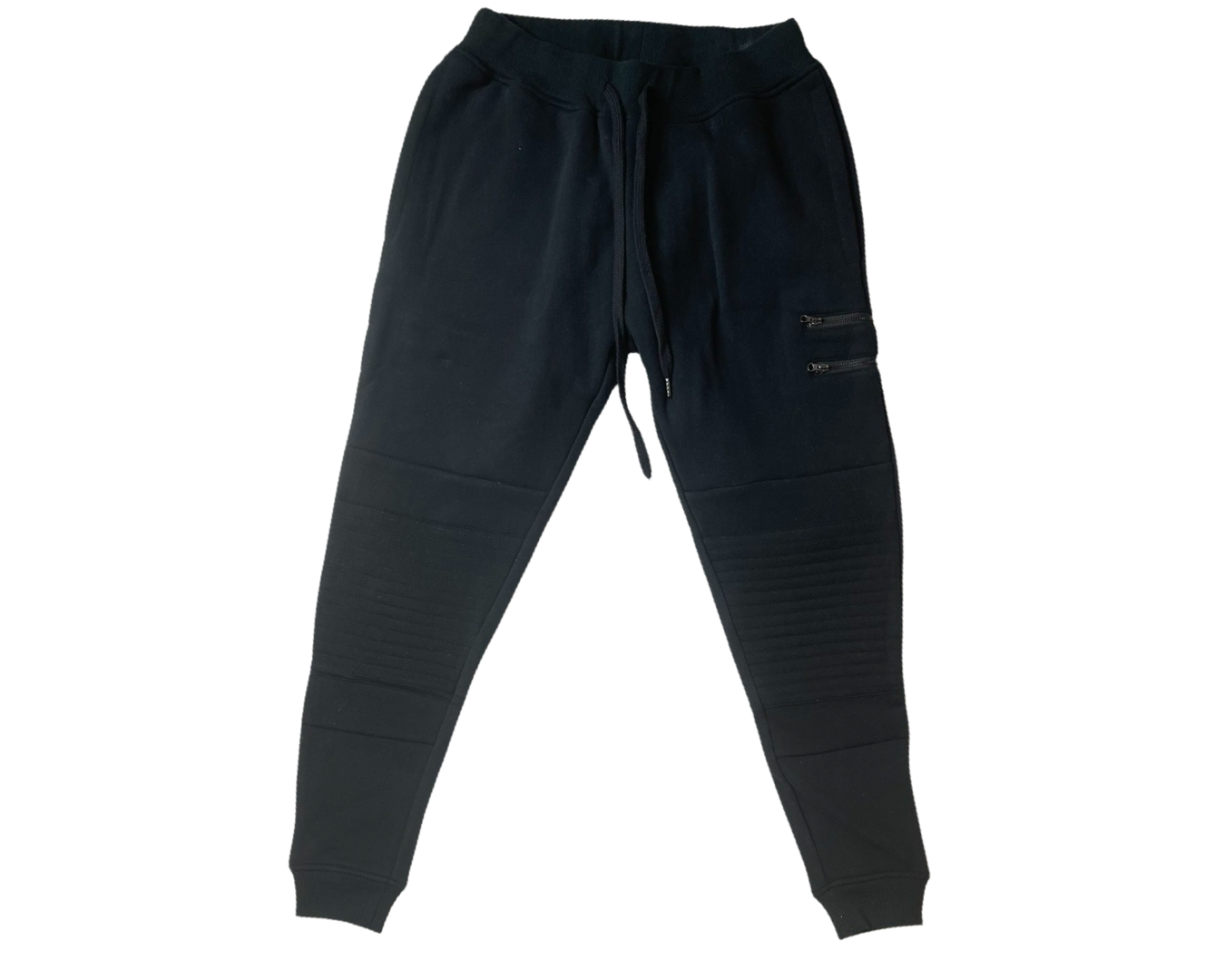100% Cotton Men's Zipper Pockets Sweat Pants