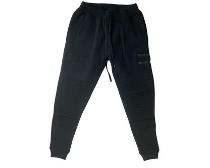 100% Cotton Men's Zipper Pockets Sweat Pants