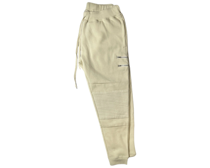 100% Cotton Men's Zipper Pockets Sweat Pants