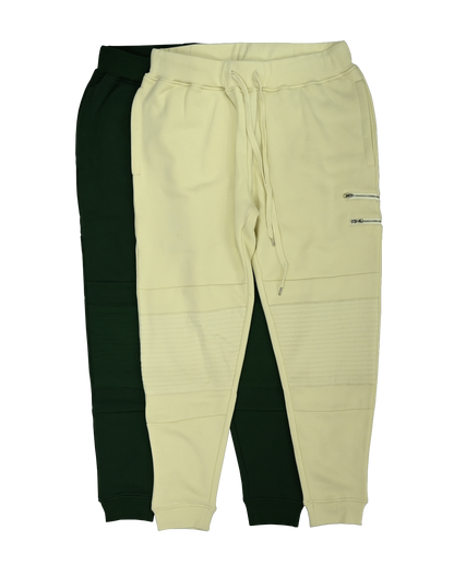 100% Cotton Men's Zipper Pockets Sweat Pants